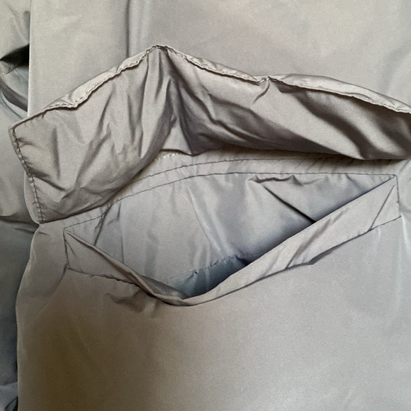 NWT FITOUCH Women's L Down Puffer Jacket Coat Grey Winter ski snow warm Cozy - Picture 3 of 12